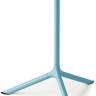 Стол ламинированный обеденный складной Tripe Maxi Folding голубой, кортен 830х830х740 мм