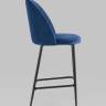 Стул полубарный Логан SN велюр синий