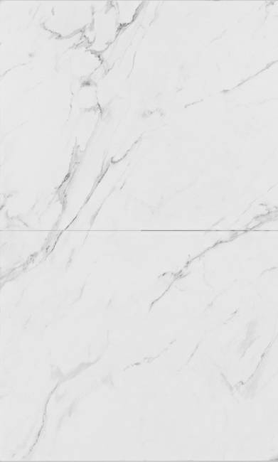 Стол DikLine DI100 Мрамор Кристал белый/опоры черные (2уп.)