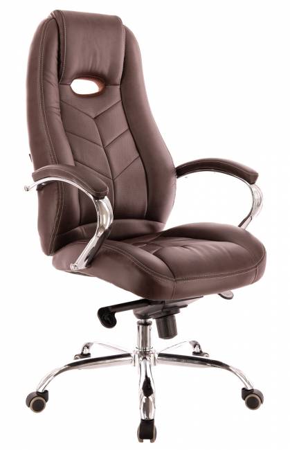 Кресло Everprof Drift M Кожа Коричневый