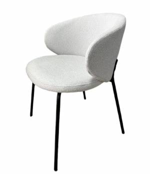 Дизайнерский стул Lucky букле светло-серый