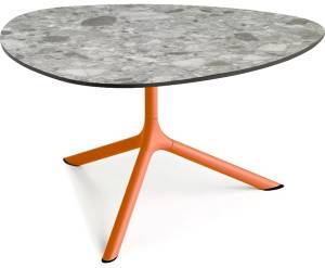 Столик ламинированный кофейный Tripe Maxi терракотовый, зернистый 830х830х510 мм