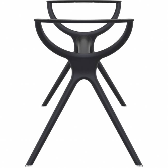 Подстолье пластиковое Air Legs XL черный 1585х580х725 мм