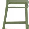 Стул пластиковый барный Marcel Bar 75 оливковый 450х520х1060 мм