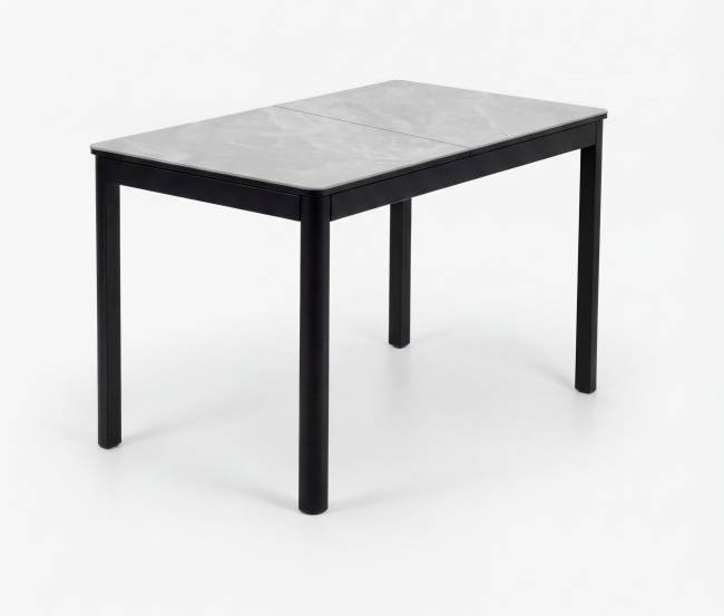 Стол DikLine SKQ120 Керамика YB8020079BG Серый/подстолье черное/опоры черные