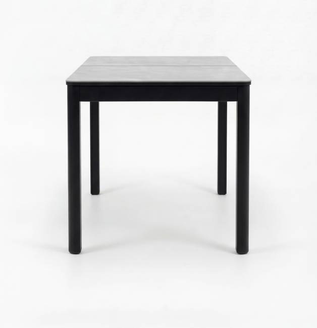 Стол DikLine SKQ120 Керамика YB8020079BG Серый/подстолье черное/опоры черные