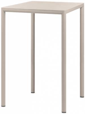 Стол барный ламинированный Piave 70 High бежевый 690х690х1070 мм