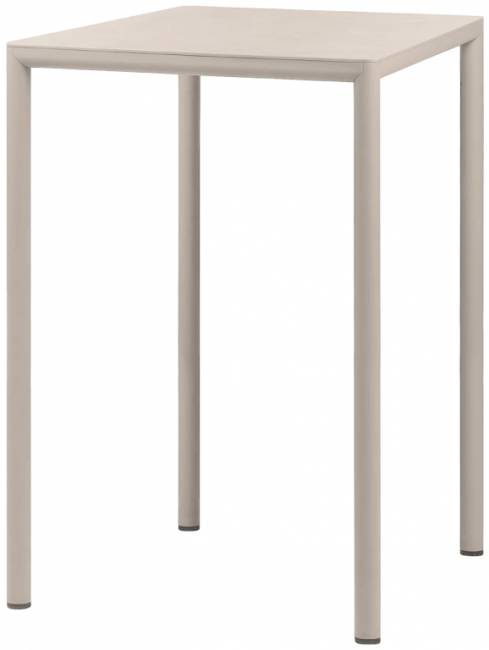 Стол барный ламинированный Piave 70 High бежевый 690х690х1070 мм