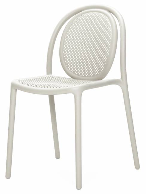 Стул пластиковый Remind бежевый 490х520х820 мм