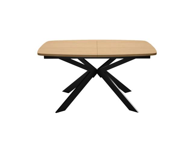 Стол DikLine B140 Дуб Каселла натуральный/опоры черные