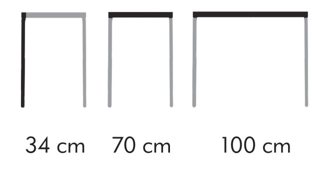 Столик металлический кофейный Bahamas антрацит Ø900х350 мм