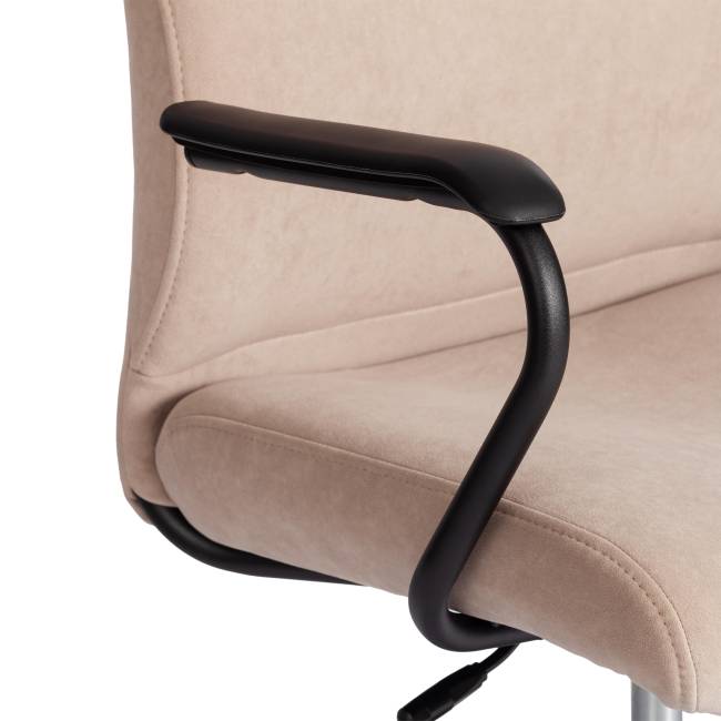 Кресло BENEFIT флок , бежевый, 7 бежевый флок