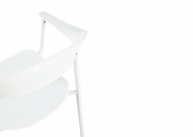 Стул Eila пластик белый