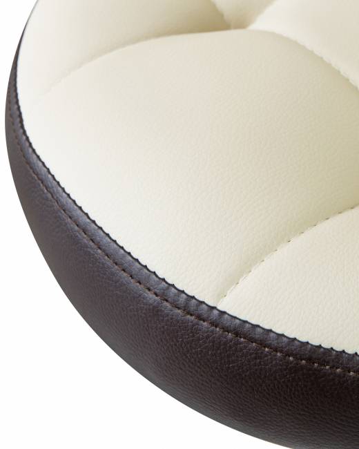 Табурет барный DOBRIN BRUNO, кремово-коричневый