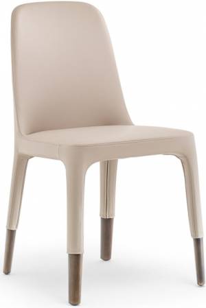 Стул для ресторанов Ester матовая бронза, бежевый 480х540х850 мм