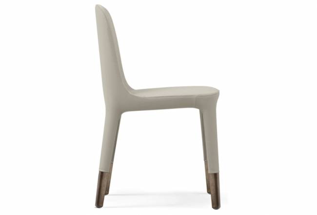 Стул для ресторанов Ester матовая бронза, бежевый 480х540х850 мм