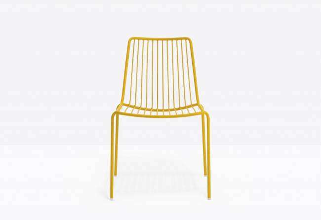 Стул металлический Nolita желтый 550х600х840 мм