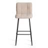 Барный стул Bari/Бари велюр, бежевый, 7, 45х56х110 см бежевый велюр Барный стул Bari/Бари велюр, бежевый, 7, 45х56х110 см бежевый велюр