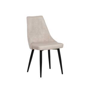 Стул Leset Эби ЛЮКС Чёрный Crash LUX 2 (платина)