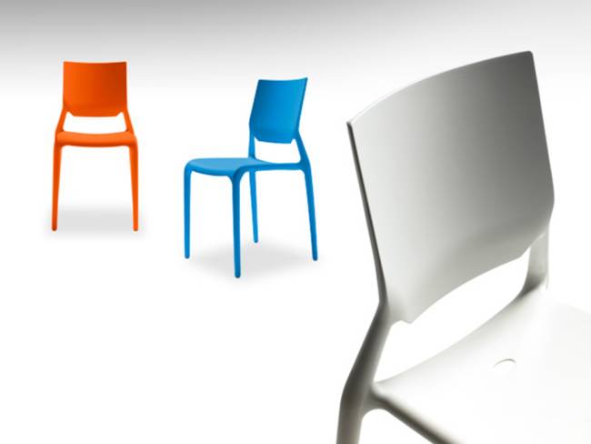 Стул пластиковый Sirio лен 500х500х860 мм