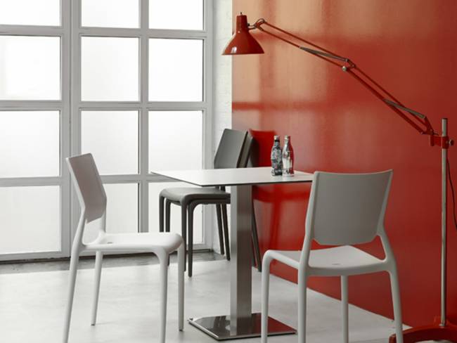 Стул пластиковый Sirio лен 500х500х860 мм