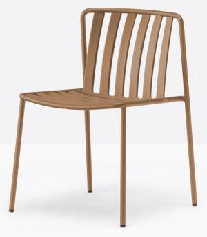 Стул металлический Coney медовый 535х540х760 мм