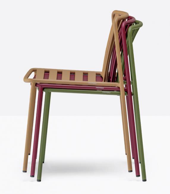 Стул металлический Coney медовый 535х540х760 мм