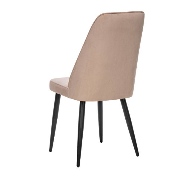 Стул Leset Дрим  Vendetta 3 бежевый Чёрный