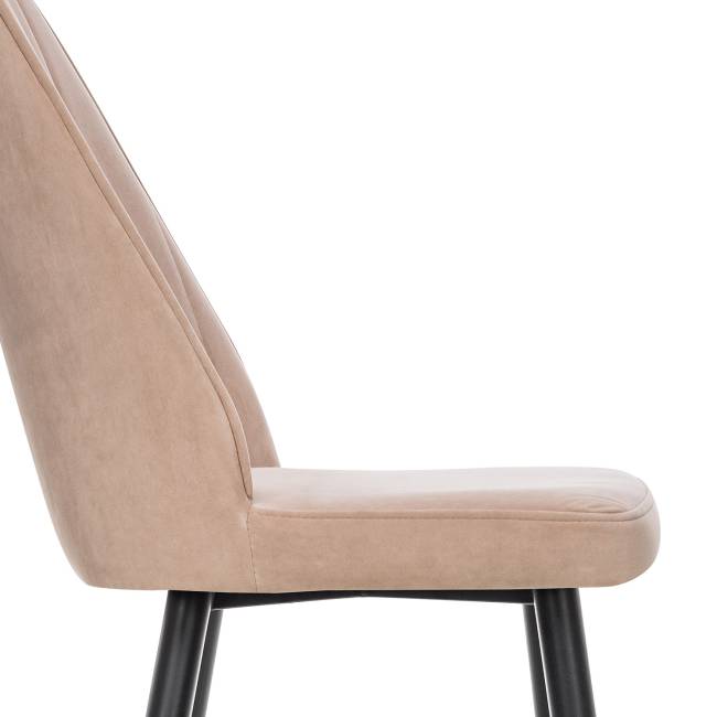 Стул Leset Дрим  Vendetta 3 бежевый Чёрный