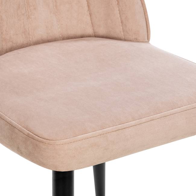 Стул Leset Дрим  Vendetta 3 бежевый Чёрный