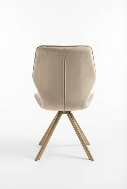 Стул Картьер поворотный, (тк. Венеция №2), ножки шампань