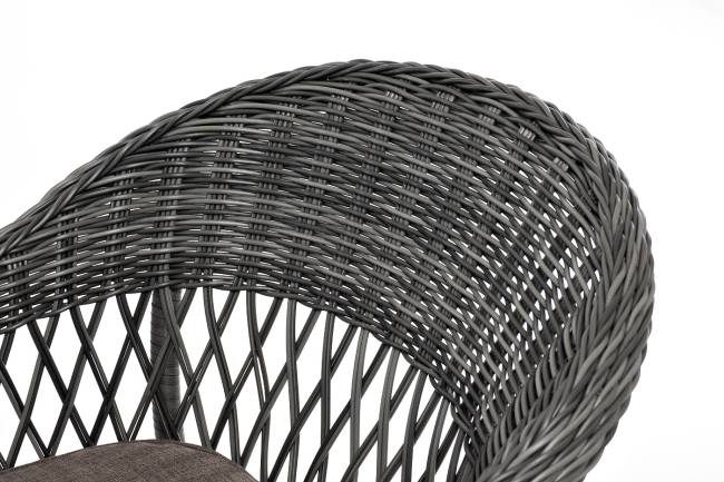 "Эспрессо - 150 S" обеденная группа плетеная, цвет графит