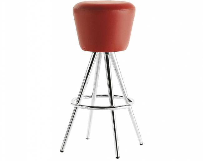 Табурет барный с обивкой вращающийся Trilly 350х350х805 мм