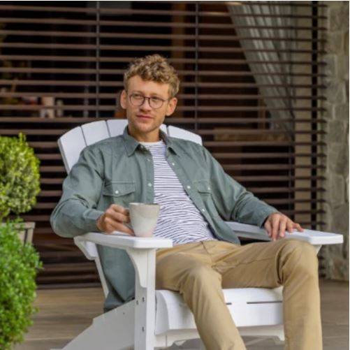 Кресло Трой Адирондак (Troy Adirondack) (белый)