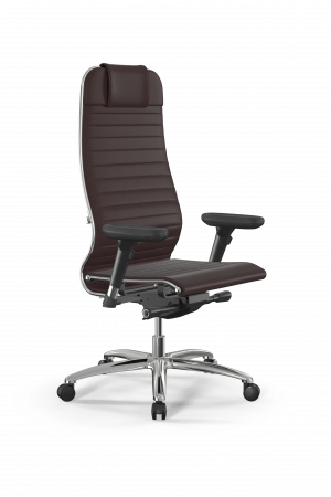 Кресло Samurai L1-3D - Infinity /Uc02/Nc02/D13P(M26.B31.G20.W03), темно-коричневый