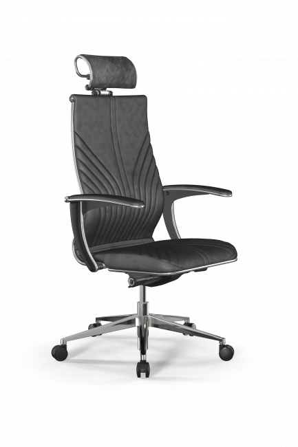 Кресло Samurai L2-13U - GoyaLE /Kc31/Wm31/U0mV-mL/H2cV-3D(M26.B32.G25.W03), темно-серый