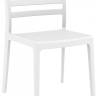 Стул пластиковый Mone белый, прозрачный 520х570х830 мм