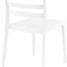 Стул пластиковый Mone белый, прозрачный 520х570х830 мм