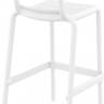 Стул пластиковый барный Helen Bar 75 белый 530х550х1050 мм Стул пластиковый барный Helen Bar 75 белый 530х550х1050 мм