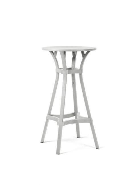 Стол пластиковый барный Combo High 70 гипс Ø700х1105 мм