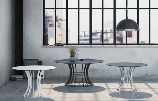 Стол ламинированный обеденный Onix Round Ø1590х750 мм