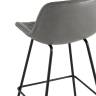 Стул полубарный Деймон экокожа серый