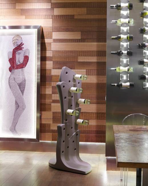 Полка пластиковая винная Malbec Standard 520х900х1500 мм