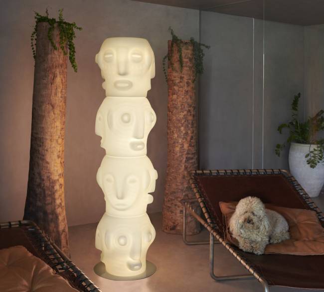 Кулер для бутылок светящийся Threebu Party Lighting белый 450х450х450 мм