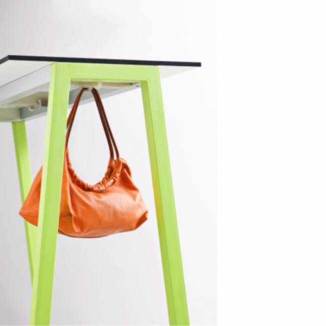 Стол ламинированный барный Step 1200х500х1100 мм