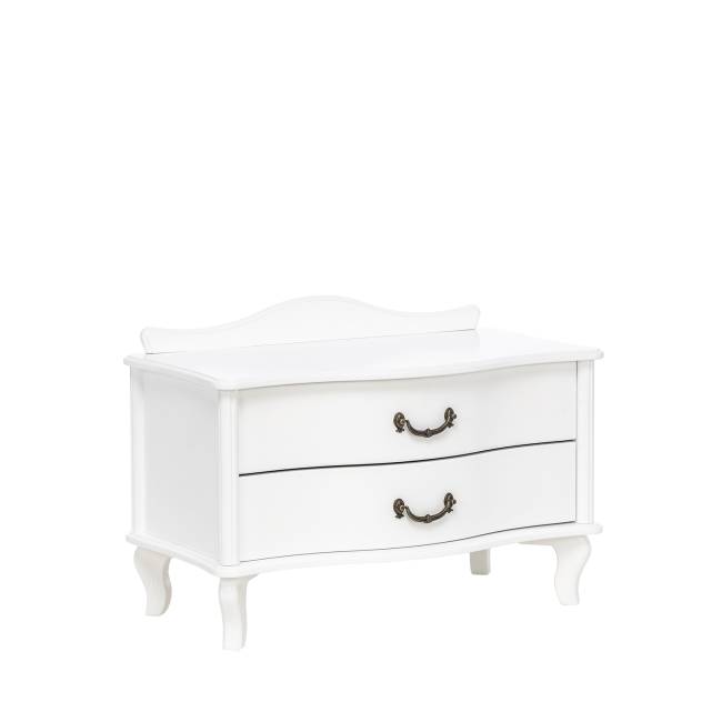 Тумба Leset "Джульетта" (2 ящ) широкая Молочный дуб