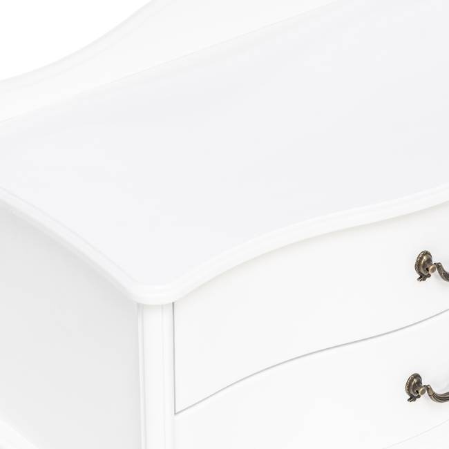 Тумба Leset "Джульетта" (2 ящ) широкая Молочный дуб