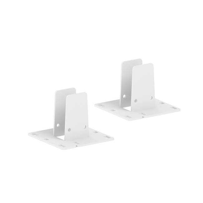 МК.ДЭБ.101.WH / Держатель экрана для бенча (2 внутренних+2 внешних уголка) / цвет: белый