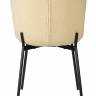 Стул обеденный DOBRIN MILO, черные ножки, кремовый букле (UF992-02)