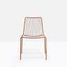 Стул металлический Nolita терракотовый 550х600х840 мм